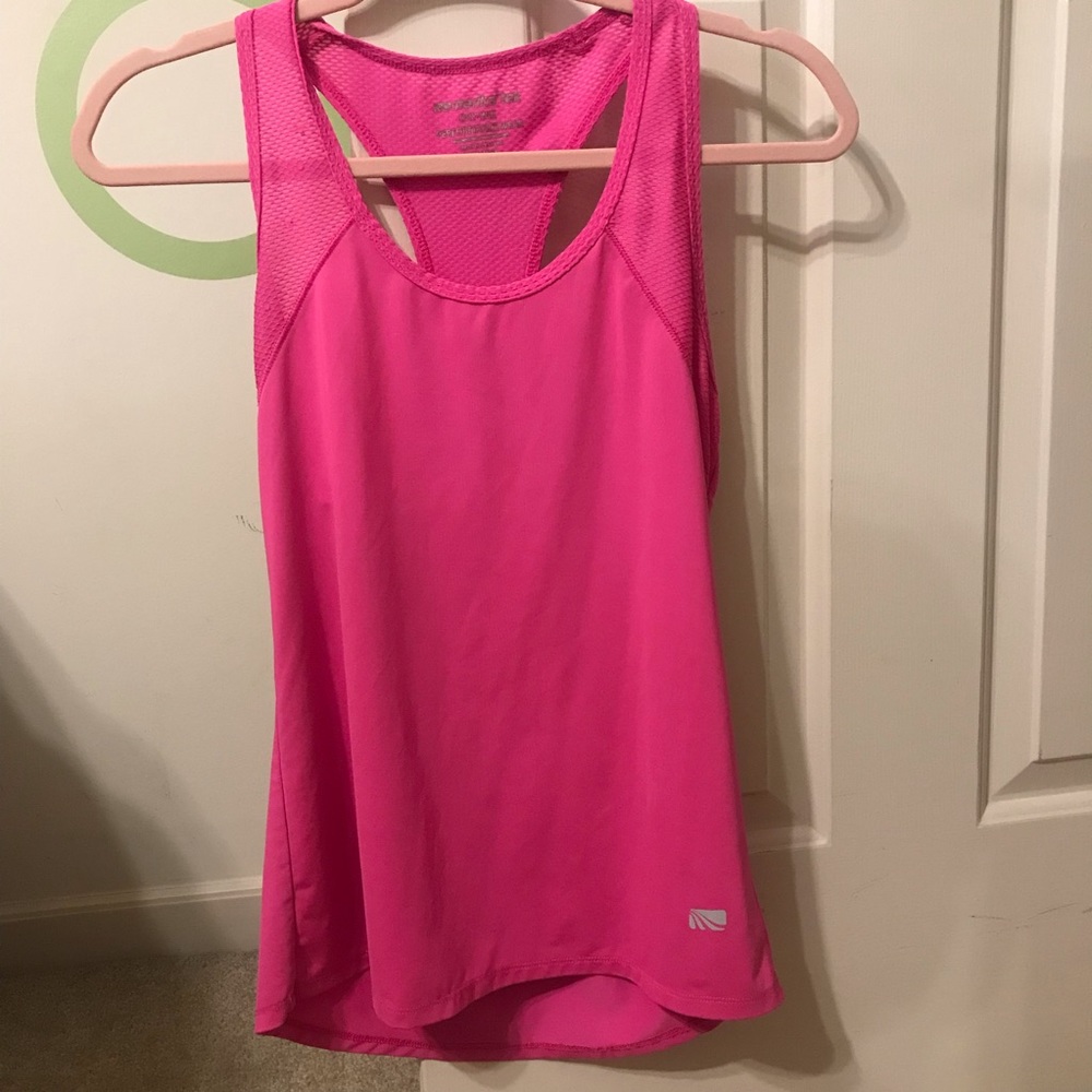 Pink workout tank